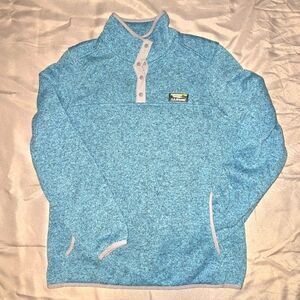 L.L.BEAN New w/o Tags Teal Woman's Pullover Sweatshirt Size Medium